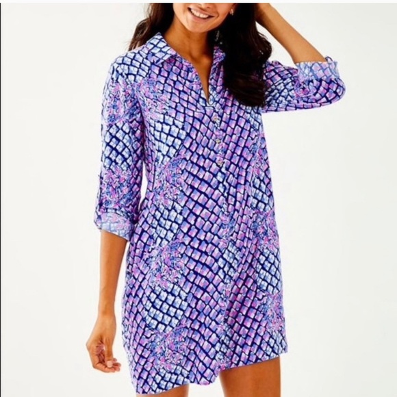 Lilly Pulitzer Dresses & Skirts - Lilly Pulitzer Lilith tunic dress in Pop Up Toe XL
